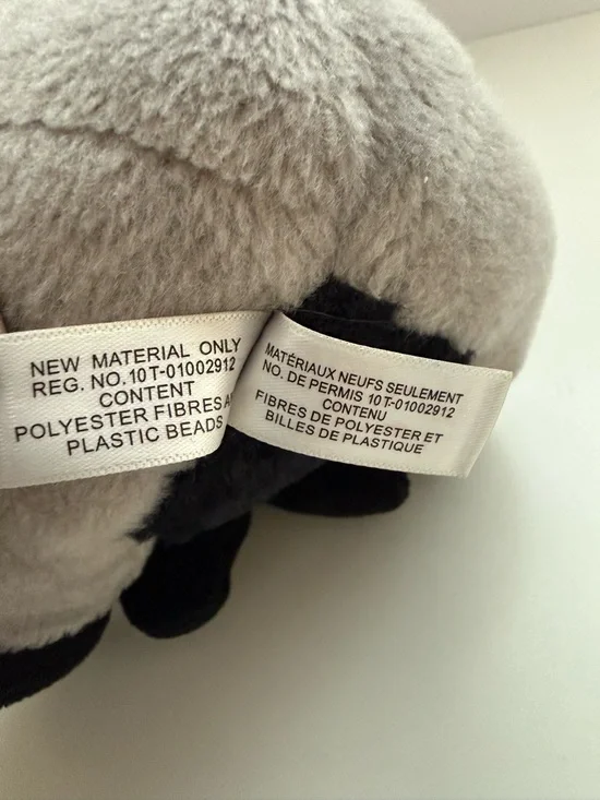 Ty Beanie Babies 'Bo' the Black and Grey Gorilla. - Picture 7 of 10